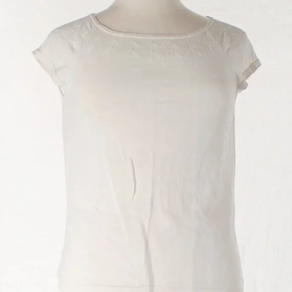 Vintage Isaac Mizrahi for Target Silk/Cotton Short Sleeve Sweater - Picture 1 of 9
